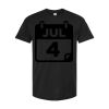 Tultex 202 Unisex Fine Jersey T-Shirt Thumbnail